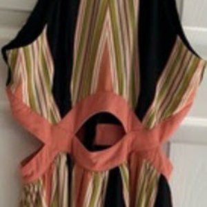 Love J Maxi Dress with waist cut out